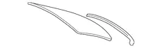 GLASS SUB-ASSY, BACK 6480124170 TOYOTA / LEXUS
