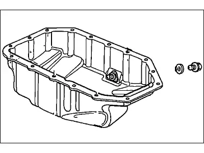 Поддон картера двигателя HONDA 11200PNA000