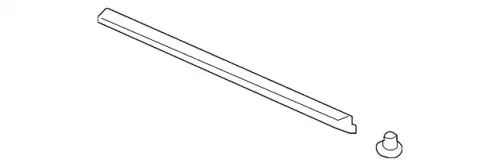 Ручка двери HONDA 74121SDAA00