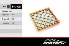 Фильтр воздушный FORTECH FA-103