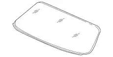 СТЕКЛО-ЗАДН.ОКНО (D) C2C4373 JAGUAR
