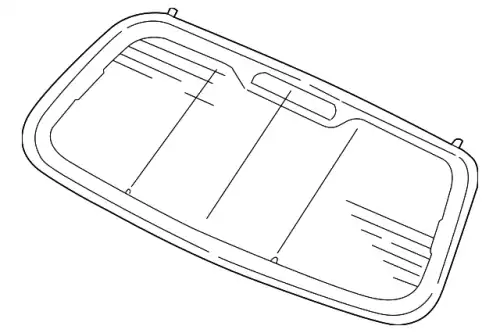 СТЕКЛО-ЗАДН.ОКНО (D) C2S50631 JAGUAR