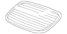 СТЕКЛО-ЗАДН.ОКНО (D) GJA9021FE JAGUAR