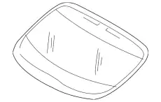 СТЕКЛО-ЗАДН.ОКНО (D) GJG9021BA JAGUAR