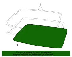 СТЕКЛО-ЗАДН.ОКНО (D) GNC9021AD JAGUAR