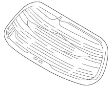 СТЕКЛО-ЗАДН.ОКНО (D) XR82222 JAGUAR