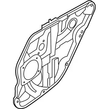 внутренняя панель двери 834813S001 HYUNDAI