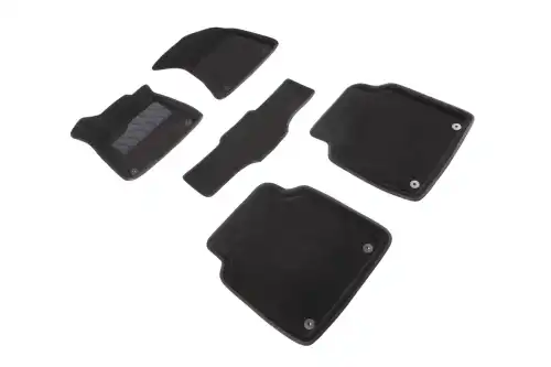 Коврики в салон SEINTEX 86293 Audi A8 2010-2017 5 шт., черный