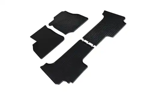 Коврики в салон SEINTEX 00430 Toyota Land Cruiser 1998-н.в. 4 шт., черный