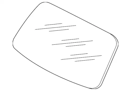 WINDSCREEN 98654190101 PORSCHE