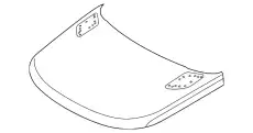 КАПОТ LR077649 LAND ROVER