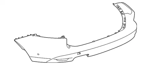 КРЫШКА-БАМПЕР T4A7390LML JAGUAR