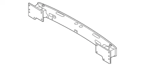Усилитель бампера LAND ROVER LR054330