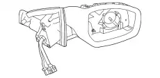 MIRROR - REAR VIEW - OUTER LR072913 LAND ROVER