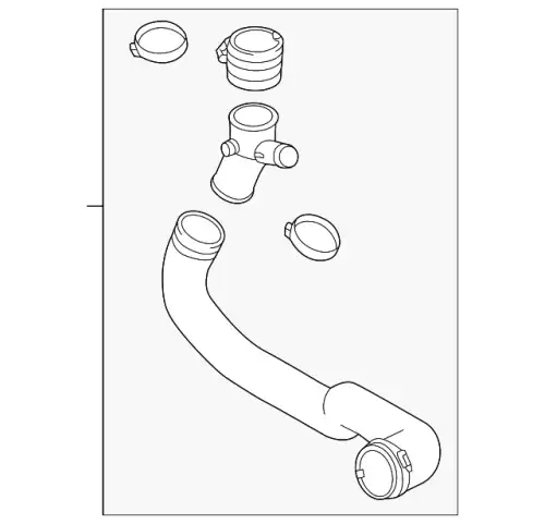 HOSE - COMPRESSED AIR LR063272 LAND ROVER