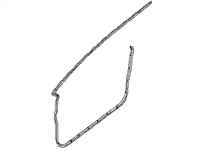 Уплотнитель двери NISSAN 80830-1LA0B
