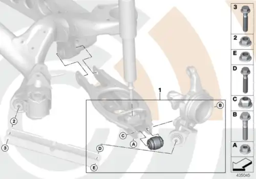 Шаровая опора BMW 33 32 2 406 293