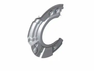 Защитный кожух Л ! \BMW 1' E81, E82, E87, LCI, E88, 3' E90, E91, E92, E93, Z4 E89 34 11 6 780 215