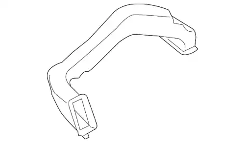 DUCT - HEATER OUTLET LR053283 LAND ROVER