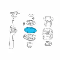 upper plate gasket ! \BMW 31 30 6 872 461
