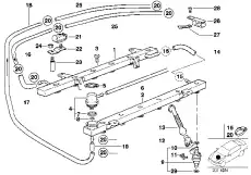 16121179398 Зажим !2XD=8.0 \BMW 3' E30, E36, E46, 5' E28, 6' E24, 7' E32, E38, 8' E31, Z3