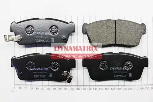 Тормозные колодки дисковые DYNAMAX DBP1532