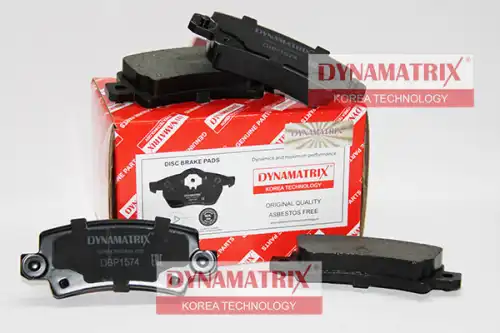 Тормозные колодки дисковые DYNAMAX DBP1574
