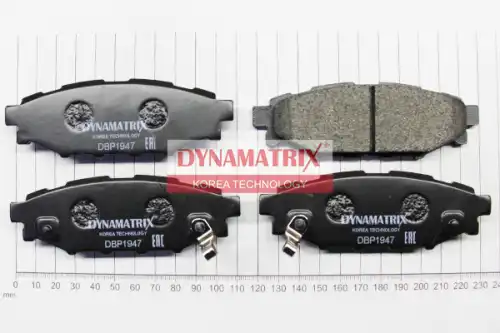 Тормозные колодки дисковые DYNAMAX DBP1947