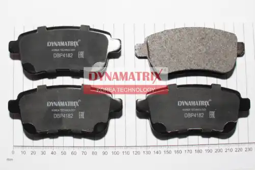 Тормозные колодки дисковые DYNAMAX DBP4182
