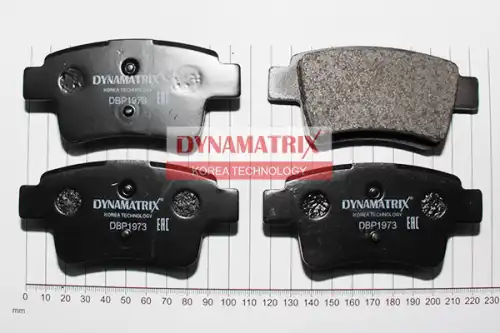 КОМПЛЕКТ КОЛОДОК ДЛЯ ДИСКОВЫХ ТОРМОЗОВ DBP1973 DYNAMAX