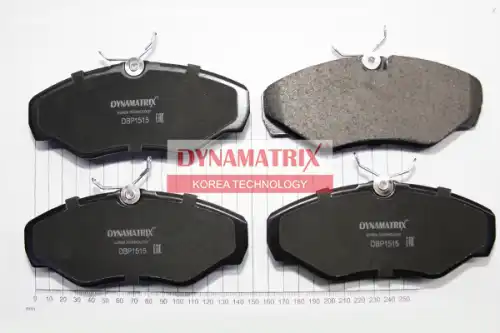 Тормозные колодки дисковые DYNAMAX DBP1515