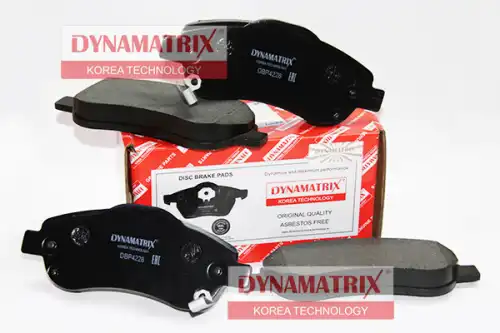 Тормозные колодки дисковые DYNAMAX DBP4228