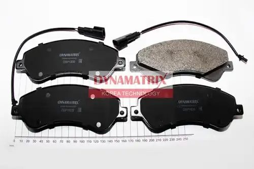 Тормозные колодки дисковые DYNAMAX DBP1929