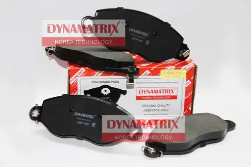 Тормозные колодки дисковые DYNAMAX DBP1461