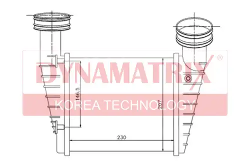 Интеркулер DYNAMAX DR96680