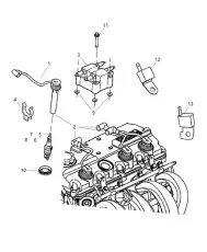 Свеча зажигания CHRYSLER 68307021AA