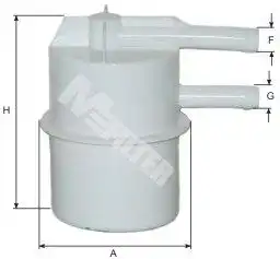 Топливный фильтр MFILTER BF05