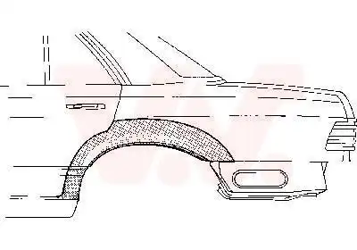 Крыло VAN WEZEL 3024148
