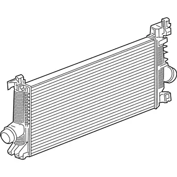 Интеркулер CHEVROLET 13330387