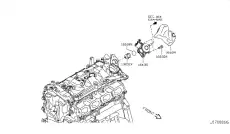 Бензонасос 166301KC0A NISSAN