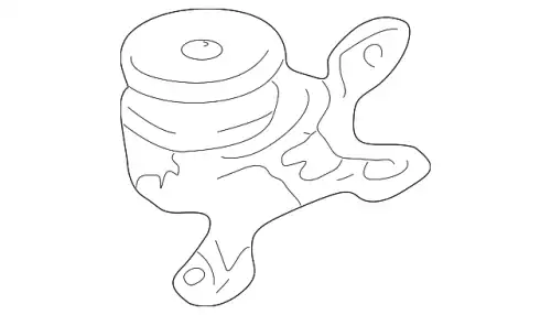 Подушка крепления двигателя MAZDA EC0139070A