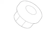 HEXAGON NUT N 10609203 PORSCHE