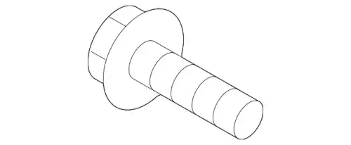 SCREW N 91090701 PORSCHE