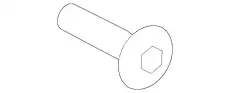 ВИНТ N 90807407 PORSCHE