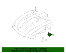 КРЕПЕЖ КАБЕЛЯ N 91202101 PORSCHE