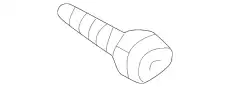 PAN-HEAD SCREW N 90427502 PORSCHE