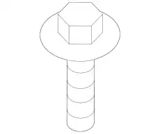 ВИНТ TORX 9G130781300 PORSCHE