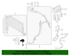 КРЕПЕЖНЫЙ ХОМУТ N 0206473 PORSCHE