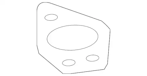  ПРОКЛАДКА 95811112011 PORSCHE