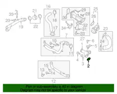 КОЛЬЦО УПЛОТНИТЕЛЬНОЕ WHT003156 PORSCHE